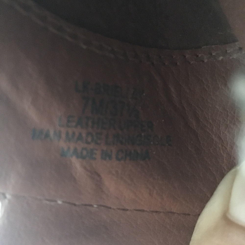 Lucky Brand Brielley Asymmetrical Ankle tan bootie - Picture 7 of 7